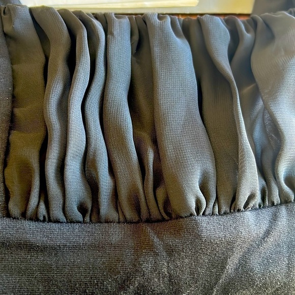 XXi Black Ruched Dress | SIZE S/P - Picture 4 of 4